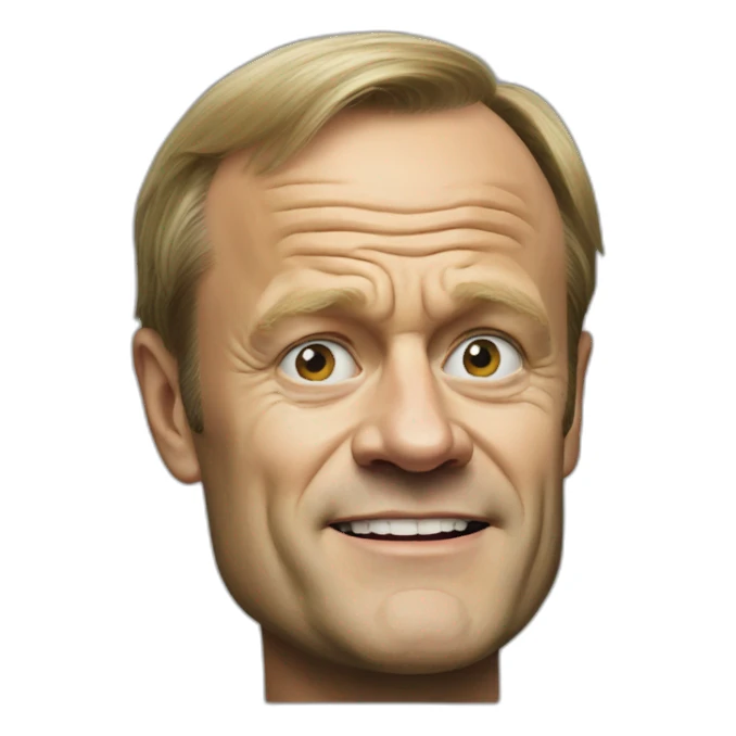 donald tusk sticker