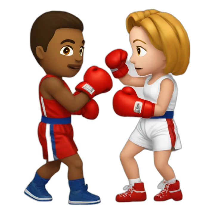 Julia timoshenko boxing with chucky sticker