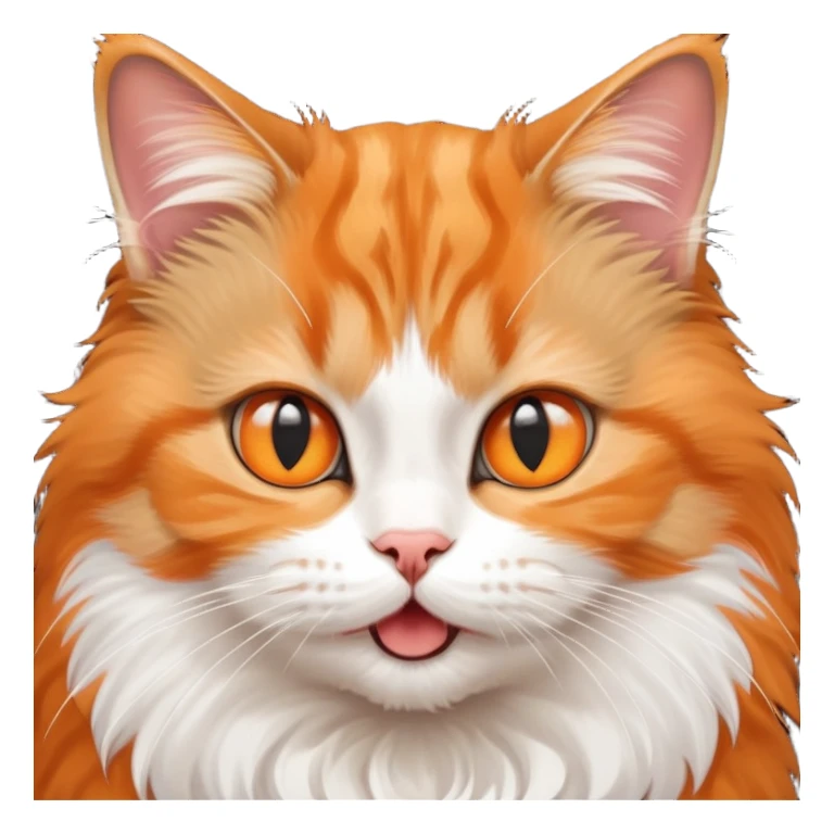 A cat with mewing  sticker