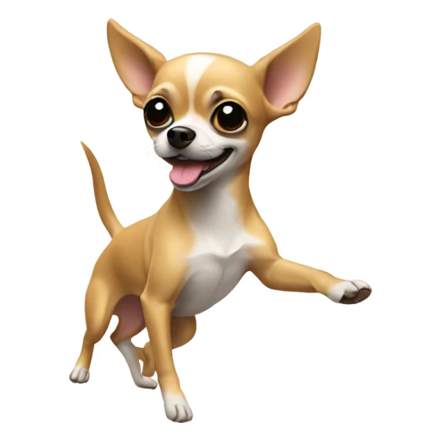 Chihuahua dancing  sticker