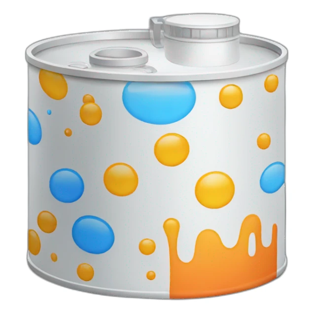 Household chemicals sticker