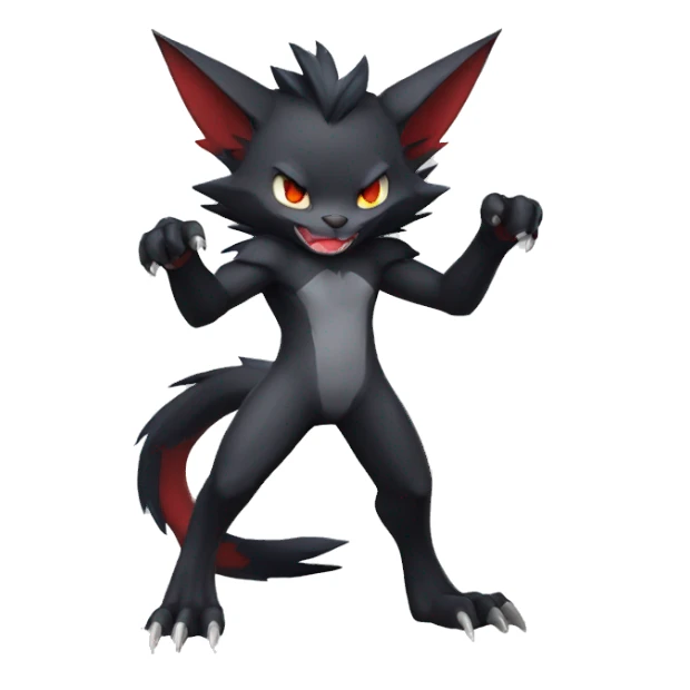 Bat-Torracat-Zoroark full body sticker
