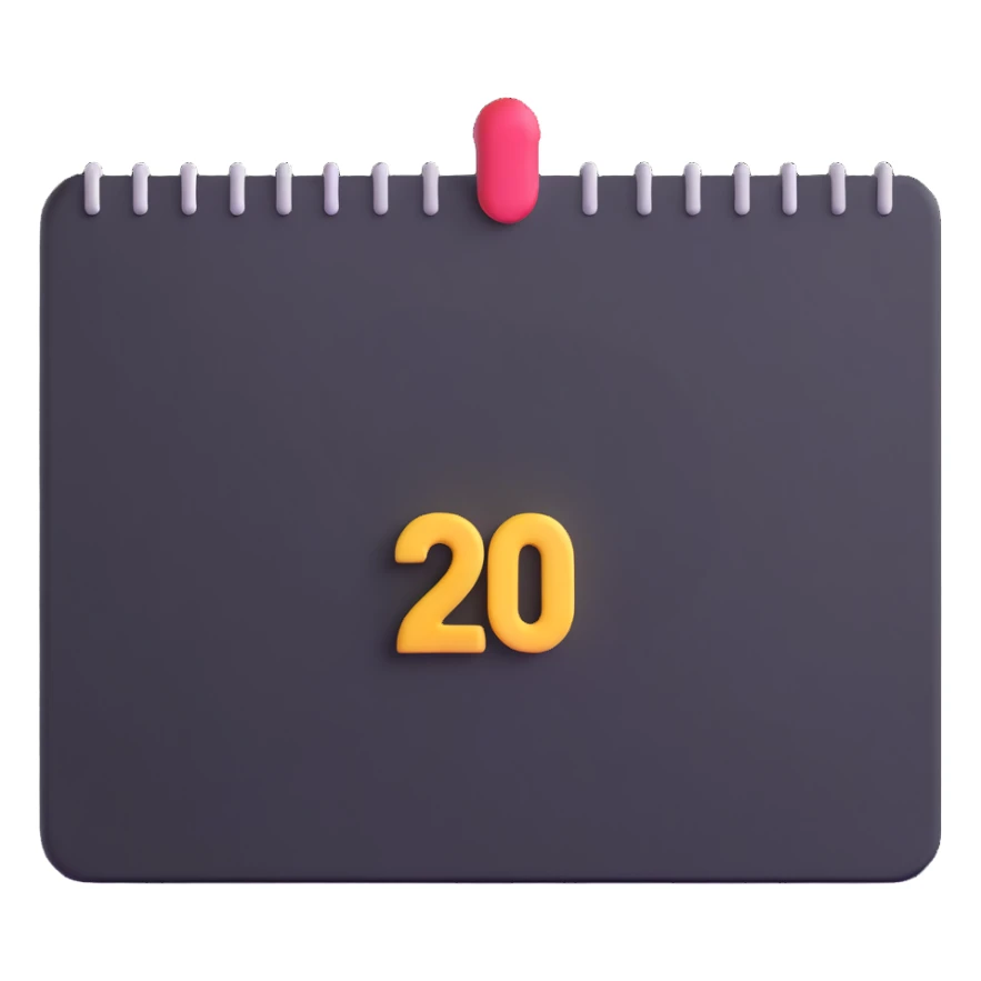 July 2025 calendar sticker