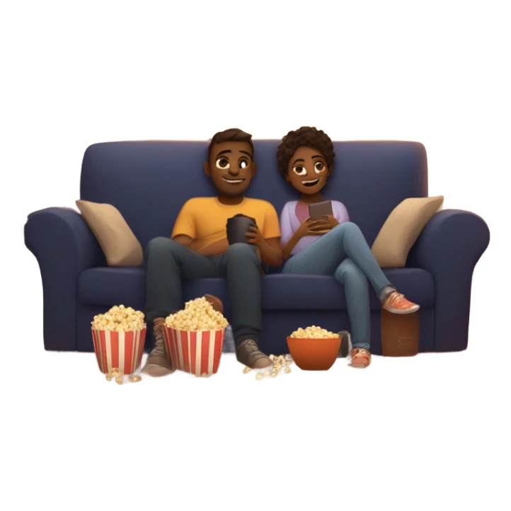 Beats watching a movie  sticker