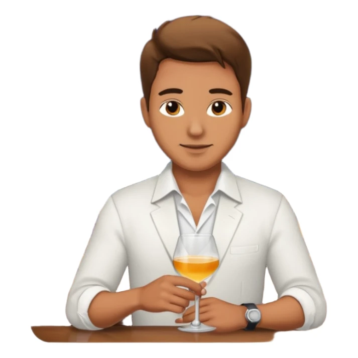 nightclub bartender sticker
