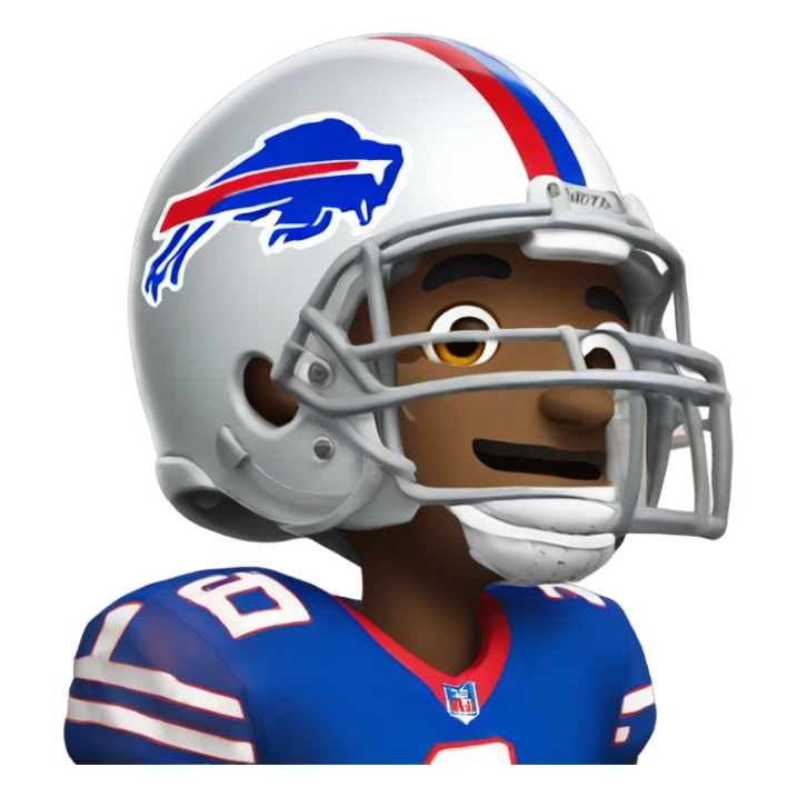 Buffalo bills quarterback  sticker