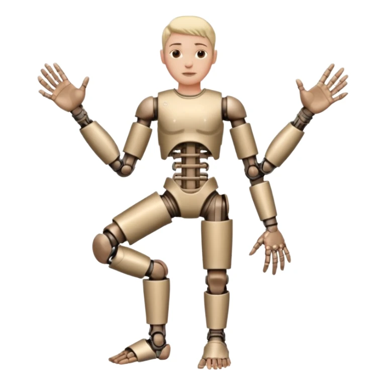 over laping prosthetivs sticker