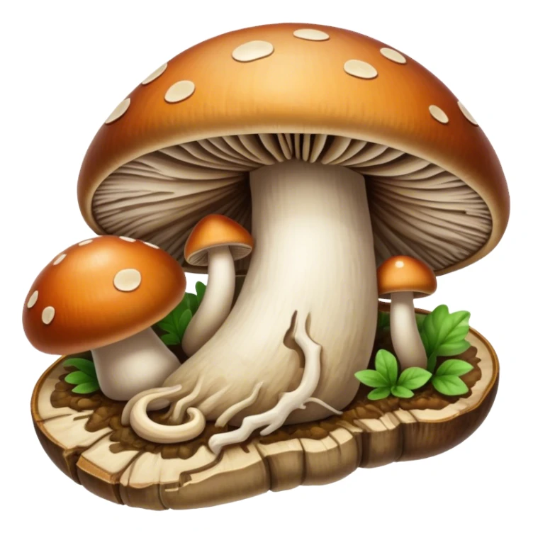 Mushroom dissection  sticker