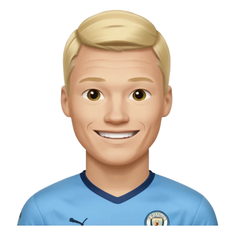 Erling Haaland Manchester City sticker