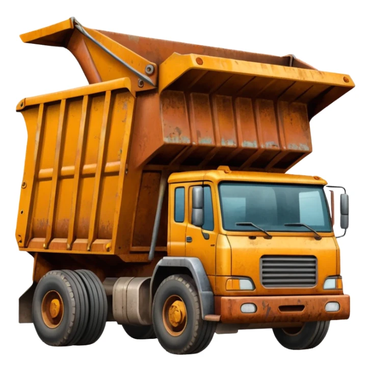 Camión volquete sticker