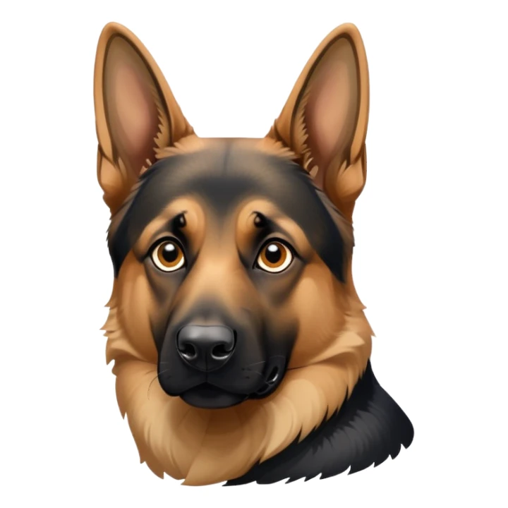 Dog pastor aleman sticker