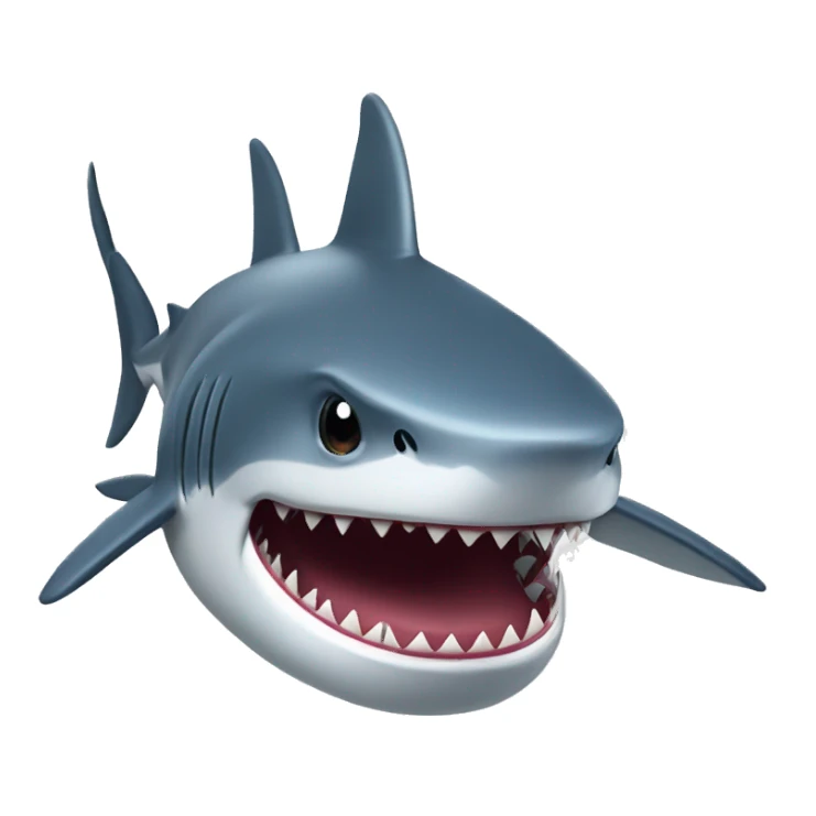 Chat requin sticker