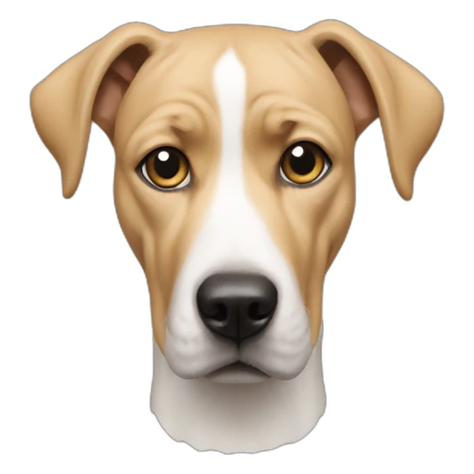 Eminem as a dog  sticker