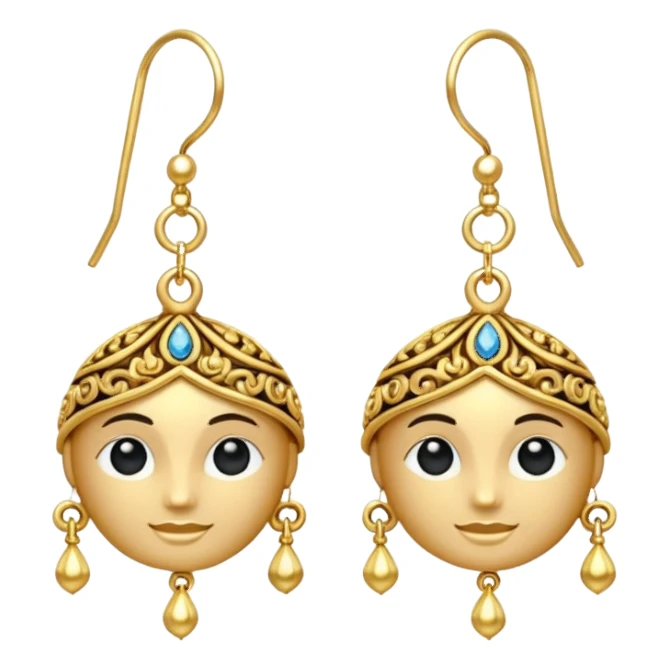 earrings sticker
