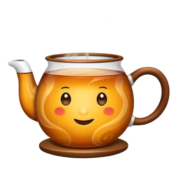 hot tea in mug sticker