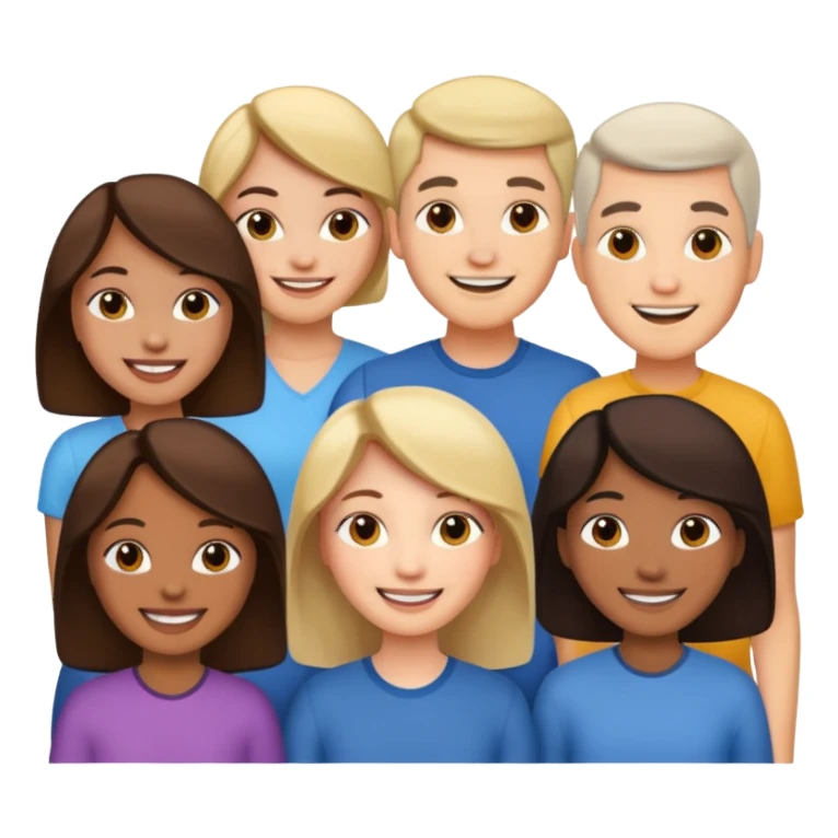 groupe de personne sticker