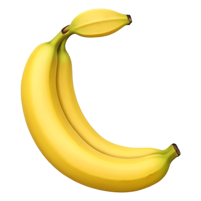 cartoon banana emoji sticker