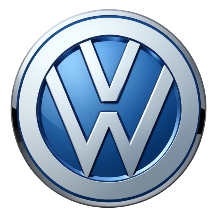 Volkswagen logo emoji sticker