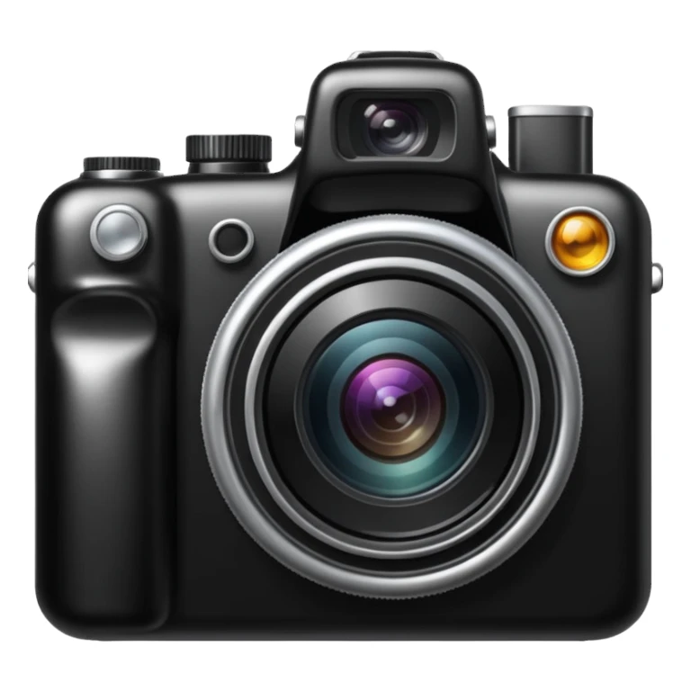photo camera sticker