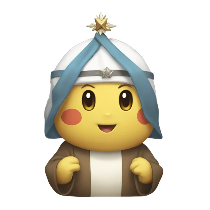 Religious 56-carat Pokémon  sticker