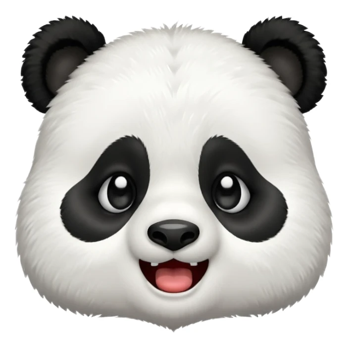 panda cry laughing sticker