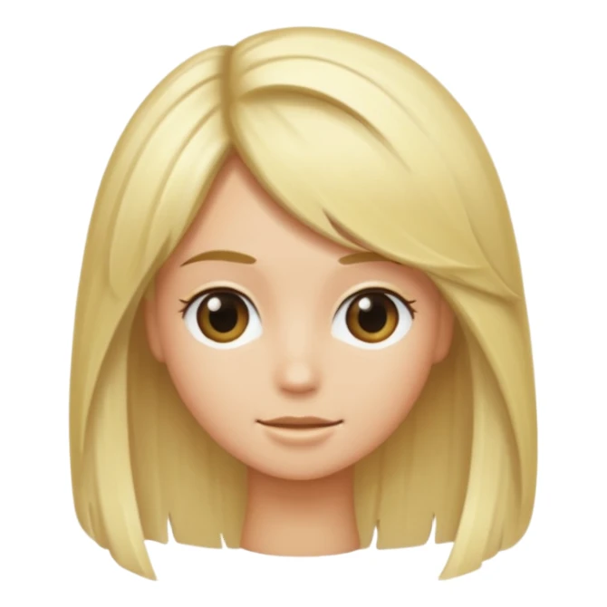 hair flyaways sticker