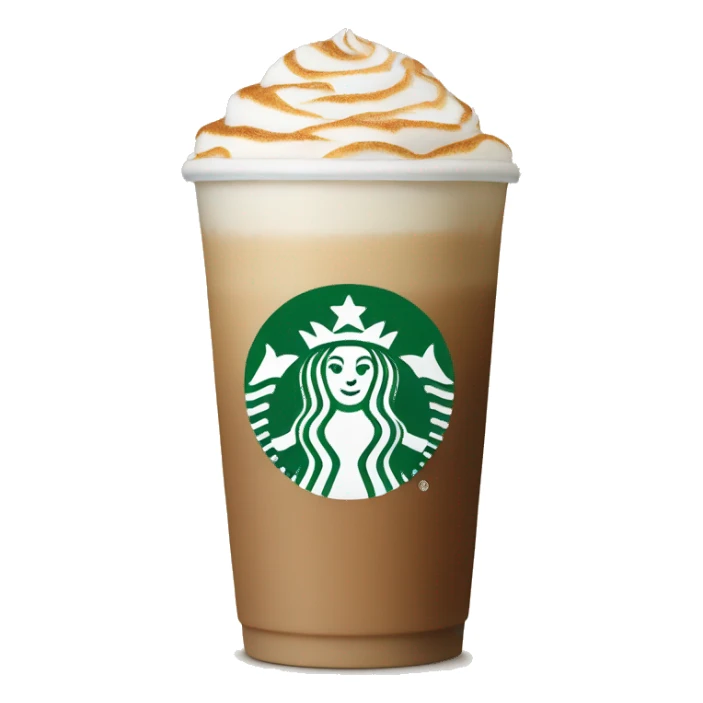 starbucks latte  sticker