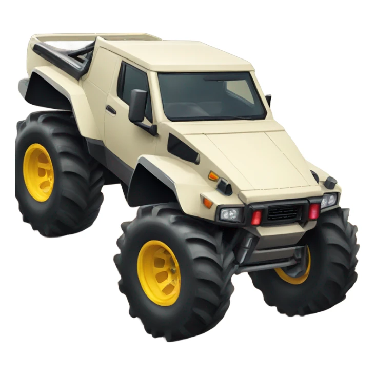 lamborghini monster truck sticker