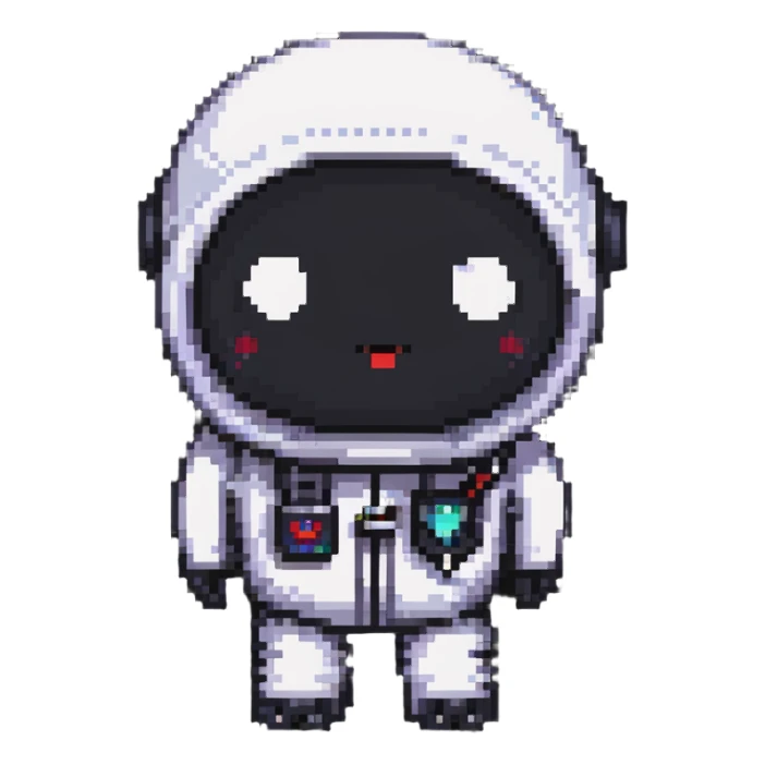 Among Us crewmate looking suspicious sticker