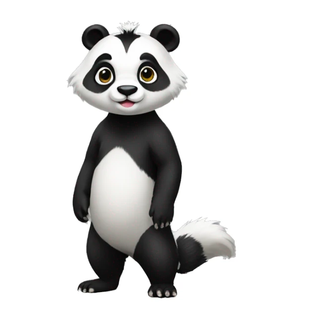 panda-skunk-hybrid full body sticker