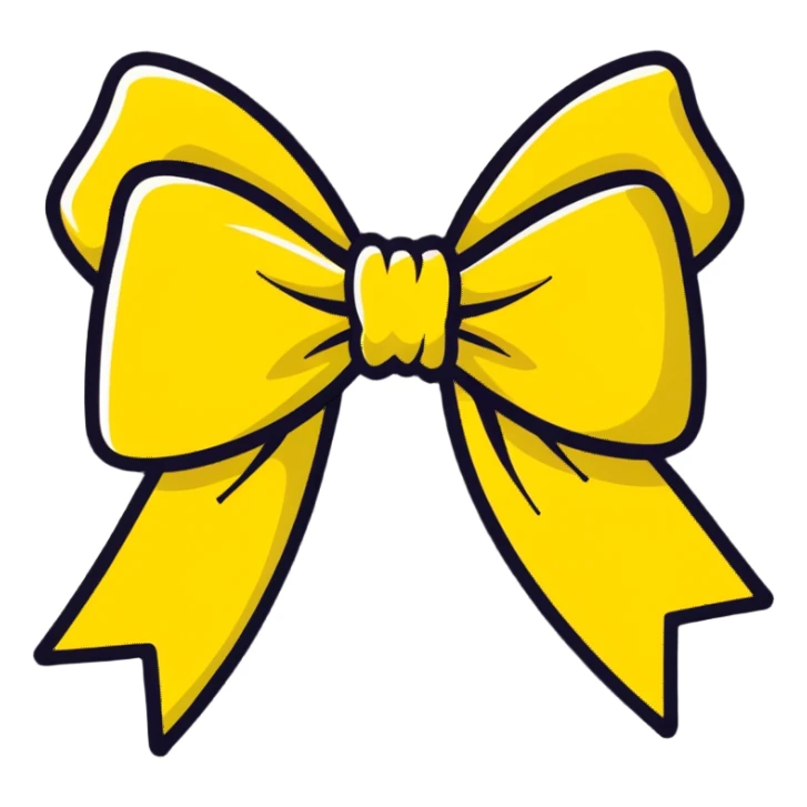 A cute BOW sticker