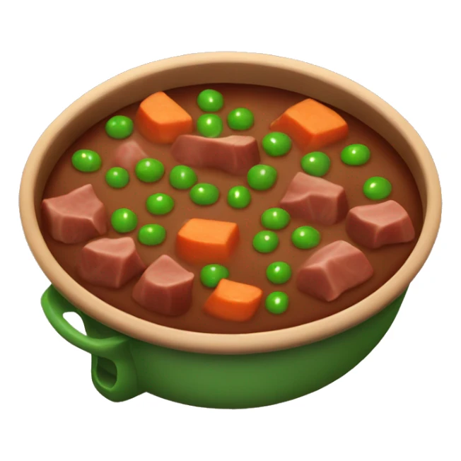 beef stew with peas sticker