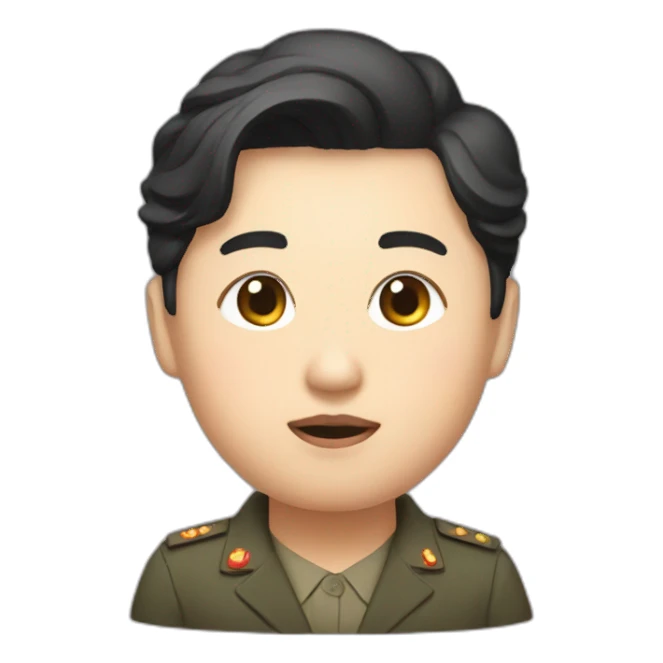 Kim Jong Eun sticker