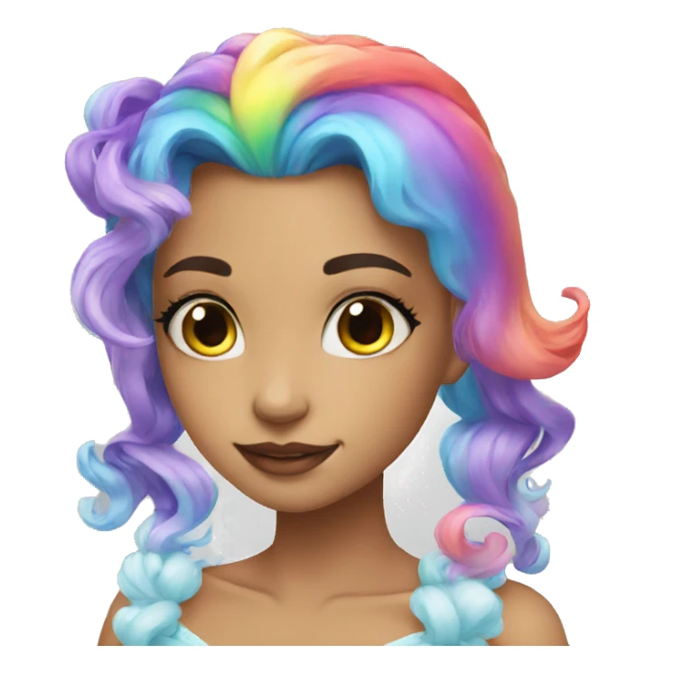 Rainbow high sticker