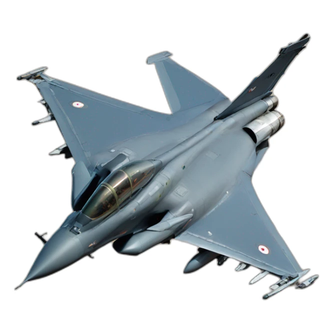 Avion de chasse rafale sticker