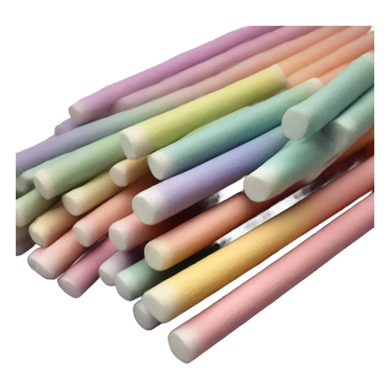 dry pastel sticks sticker