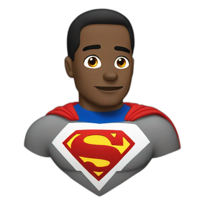 french superman sticker