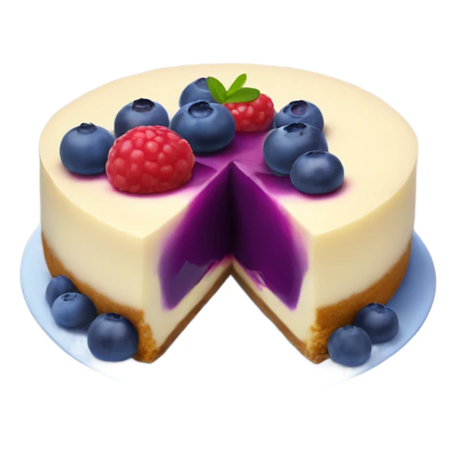 blueberry cheesecake sticker