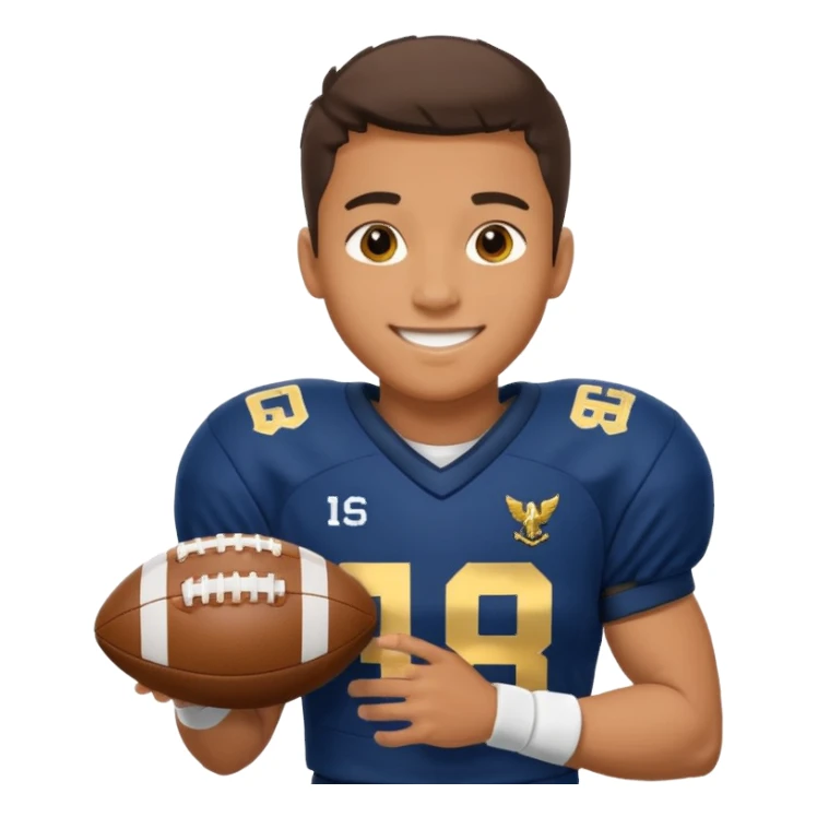 Naval academy football goat sticker