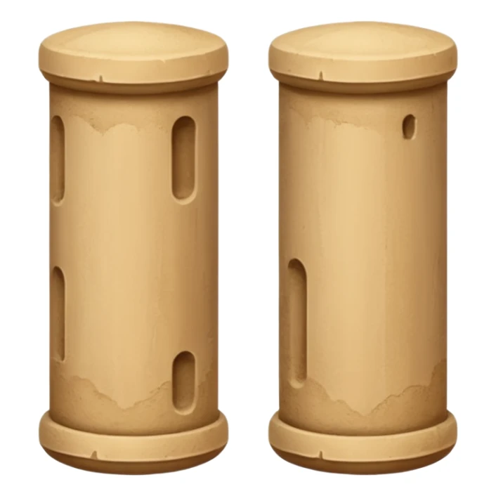 natural Sand Pillars sticker