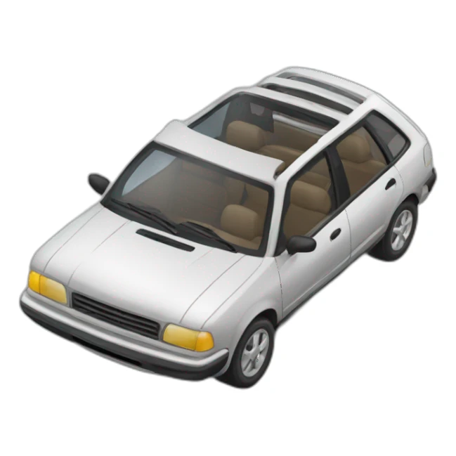 Chat sur voiture sticker