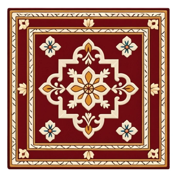 traditional carpet sticker