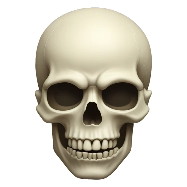 Mind blown Skull sticker