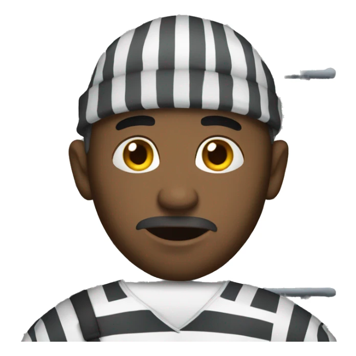 prisoner in prison sticker