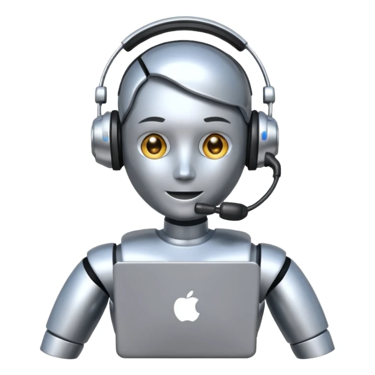 call center bot sticker