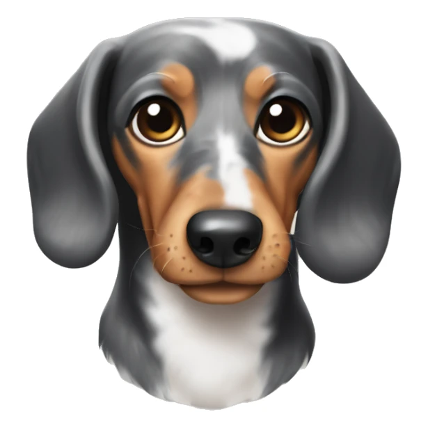Marble Dachshund  sticker