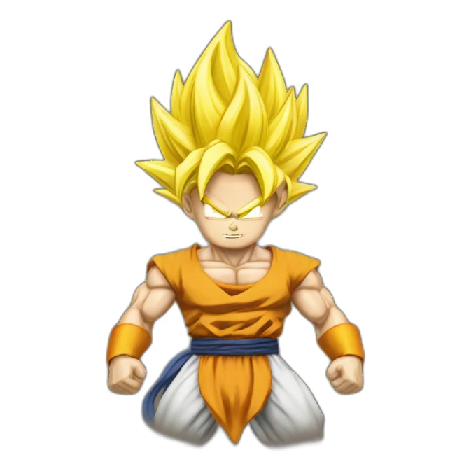 super Saiyan gad sticker