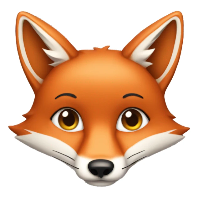 Fox sticker