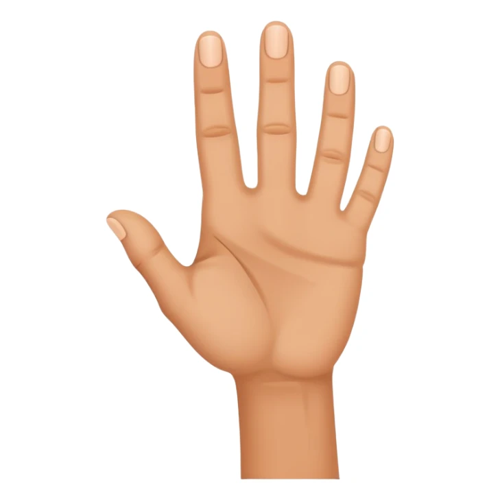 fourth finger sticking up sticker