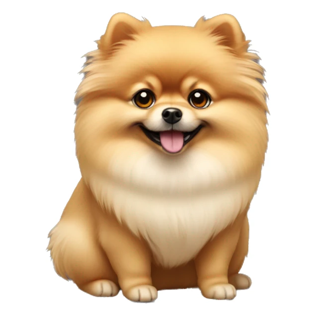 Cutest pomeranian sticker